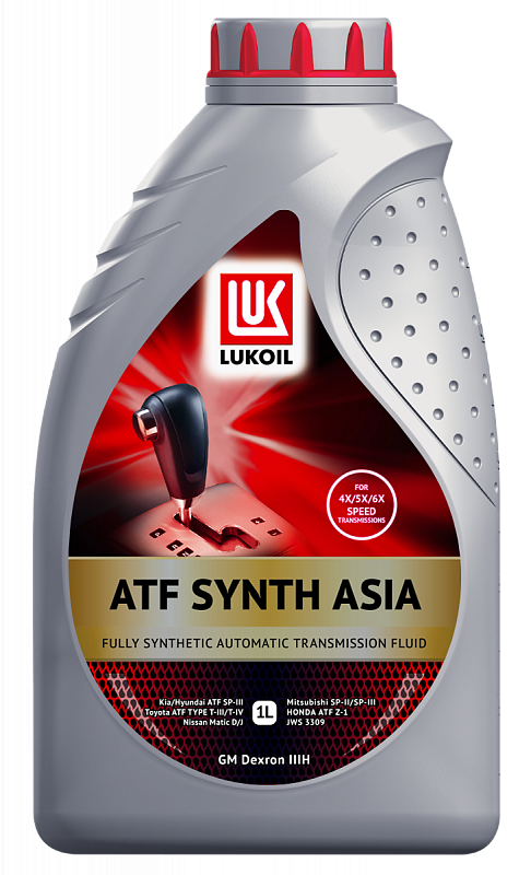 Масло трансмиссионное Lukoil ATF Synth Asia 1 л, Масла трансмиссионные